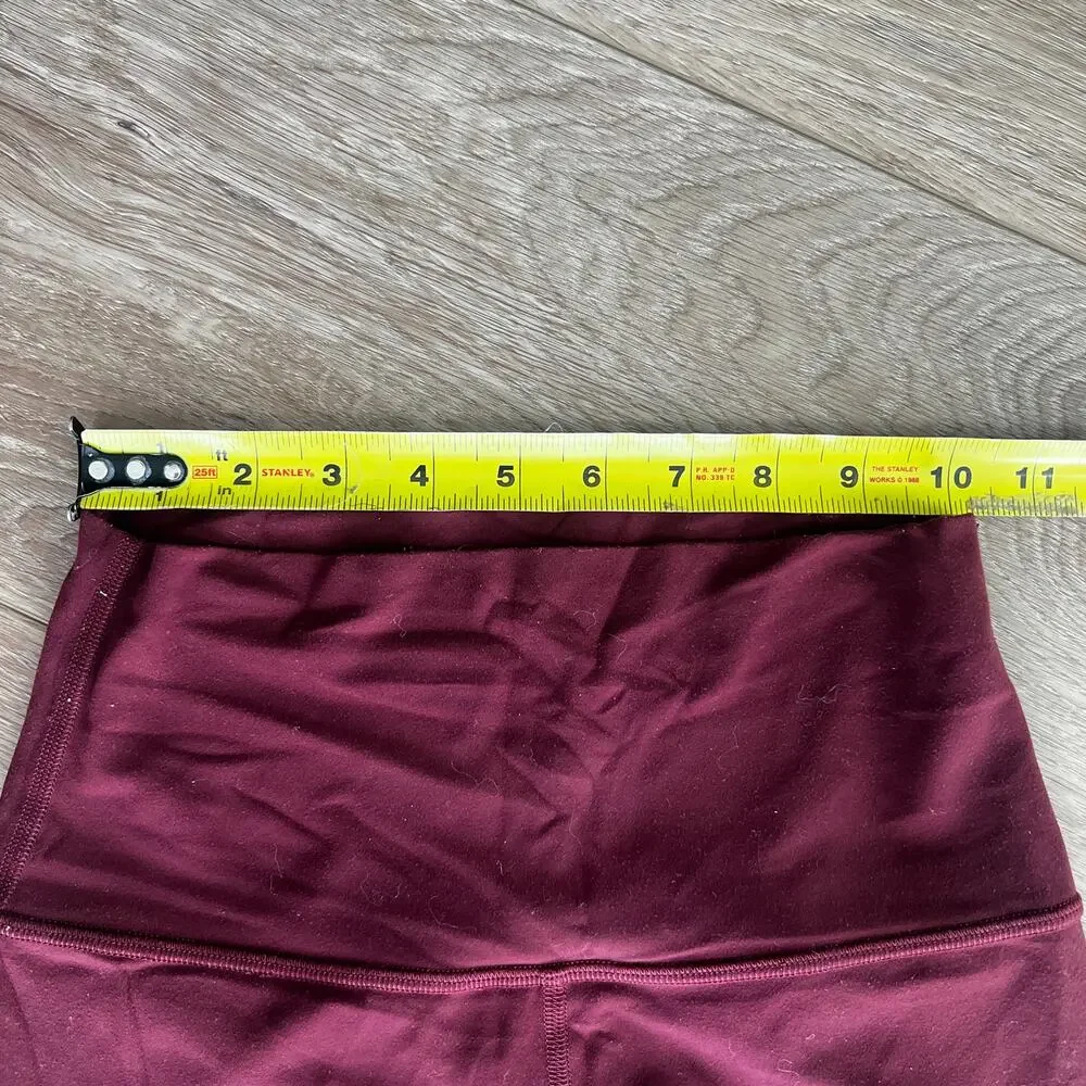 LULULEMON Women's Wunder Train High-Rise Tight 28" In Red Merlot - Picture 3 of 8
